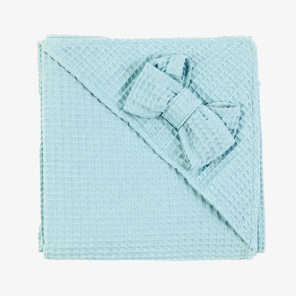 Cotton Waffle Hooded Towel